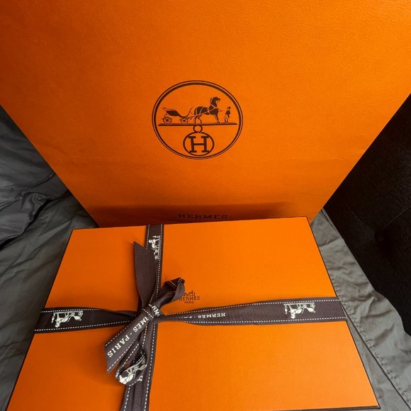 Coveted Hermès Brand New, Unworn Men\'s Chypre sandals - Black - Size 43.5 main image 5
